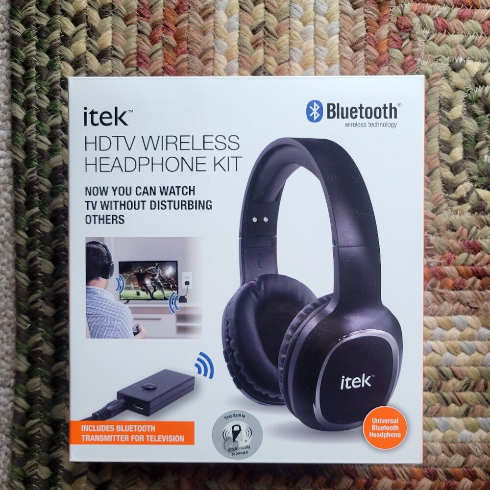 ITEK HDTV WIRELESS HEADPHONE KIT